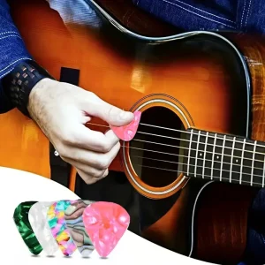 Acoustic & Bass Guitars & Ukuleles He Picks Folk Guitar Electric Guitar Ukulele Pick Universal Pick Thickened With Wear-resistant Shrapnel