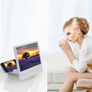 High-definition Mobile Phone Screen Amplifier 3D Video Magnifying Glass Eye Protection Treasure Multi-functional Mobile Phone Holder