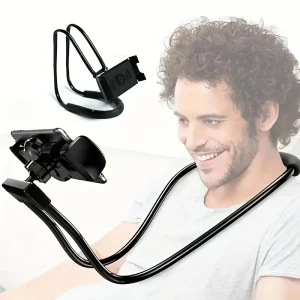 Adjustable Height Mobile Phone Bracket Hanging Neck Mobile Phone Bracket Accessories Adjustable 360 Degree Mobile Phone Bracket Bracket