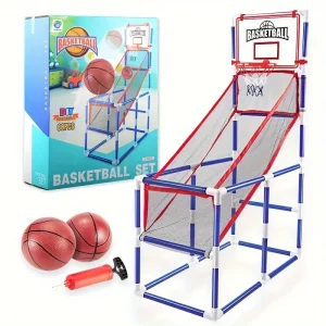 Large Shooting Machine With 2 Balls Easy To Assemble Indoor Outdoor Interactive Sports Basketball Children's Toys Christmas,Halloween,Thanksgiving Gift